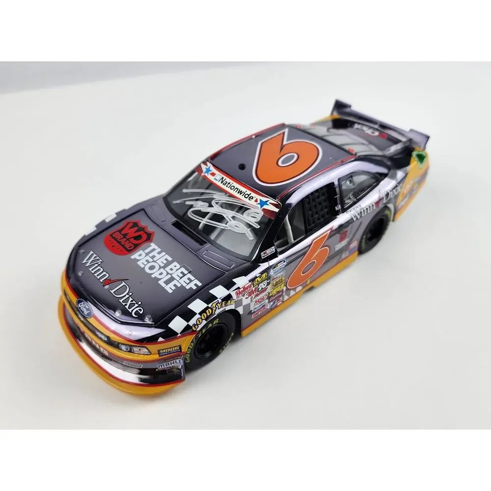 Trevor Bayne #6 Winn Dixie 2013 Mustang Lionel Color Chrome Purple Signed 1 of36
